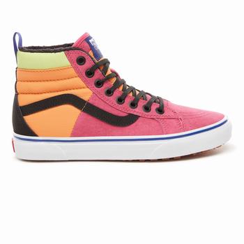 Férfi Vans Sk8-Hi 46 Mte Dx Magasszárú Cipő VA2314895 Rózsaszín/Barna/Fekete